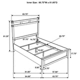 Hazlewood Panel Bed