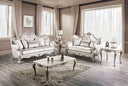 Acapulco White & Espresso Sofa
