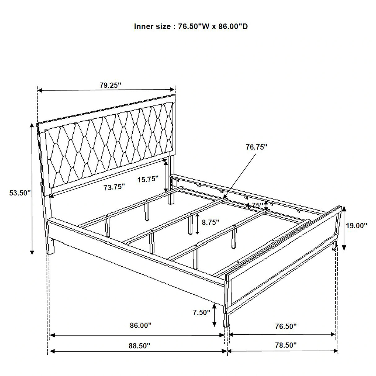 Sonora Panel Bed