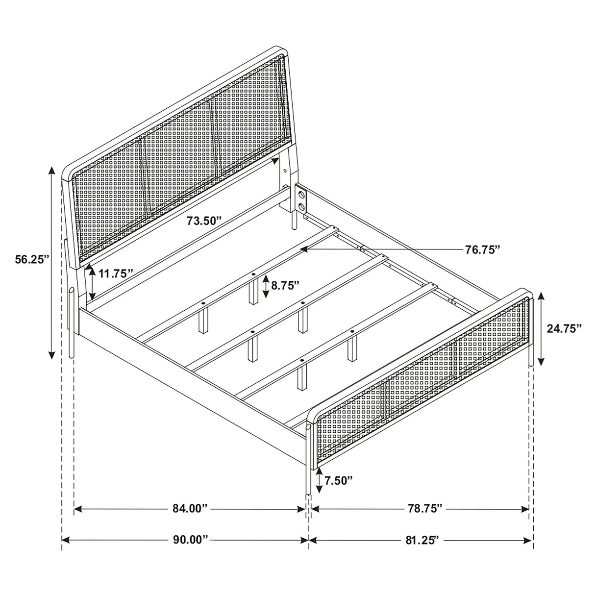 Arini Panel Bed