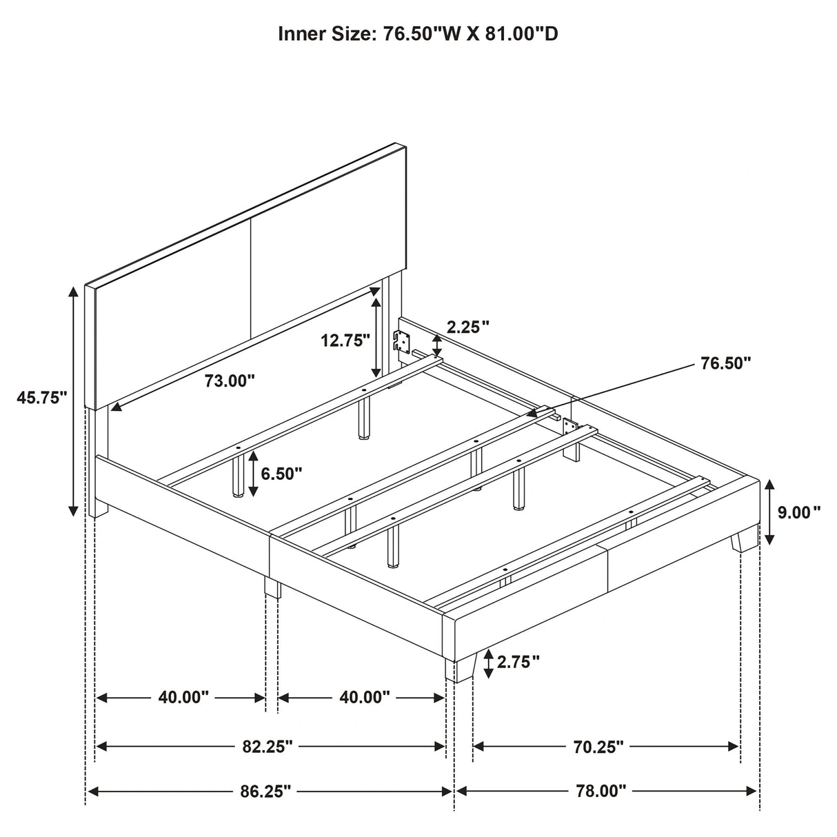 Dorian Panel Bed