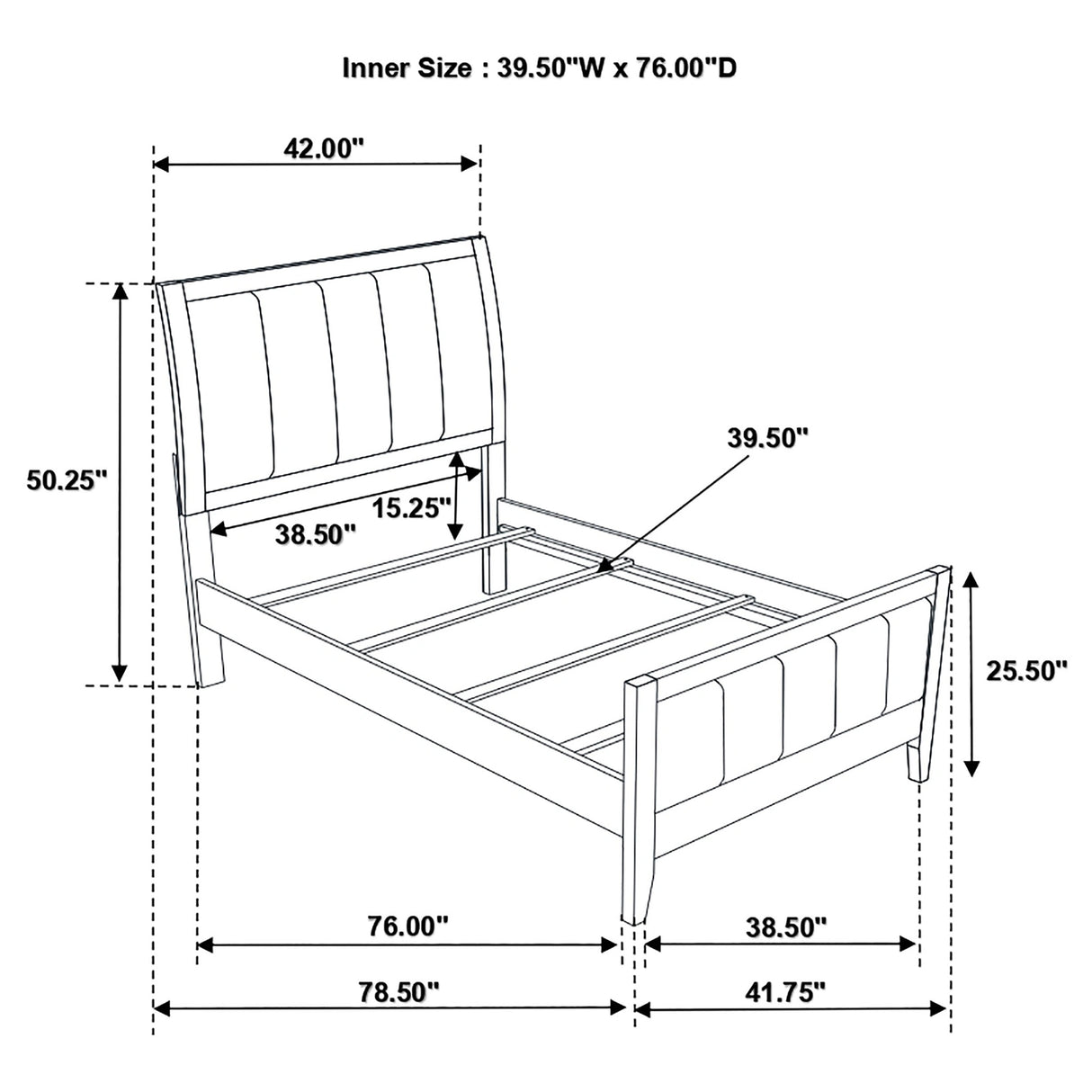 Carlton Panel Bed