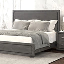 Crowthorne Bed White & Grey