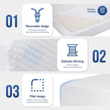 Artemisia 6" Full, Queen, & Twin Memory Foam Mattress