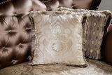 Albacete Loveseat Campage & Walnut
