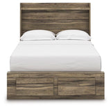 Elbrim Panel Storage Bed