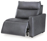 ModZ Power Reclining Sectional with Audio Consoles