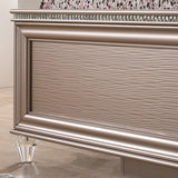 Allie Bed Beige & Pink