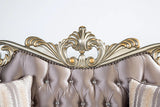Albacete Sofa Campage & Walnut