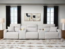 Modmax II Power Reclining Sectional with Consoles