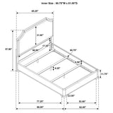 Garland Panel Bed