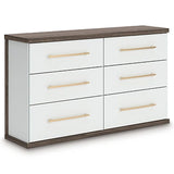 Kendanport Dresser and Mirror