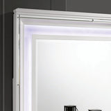 Emmeline 4 & 5 Piece Queen Bedroom Set Gray & White