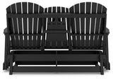 Hyland wave Outdoor Glider Loveseat