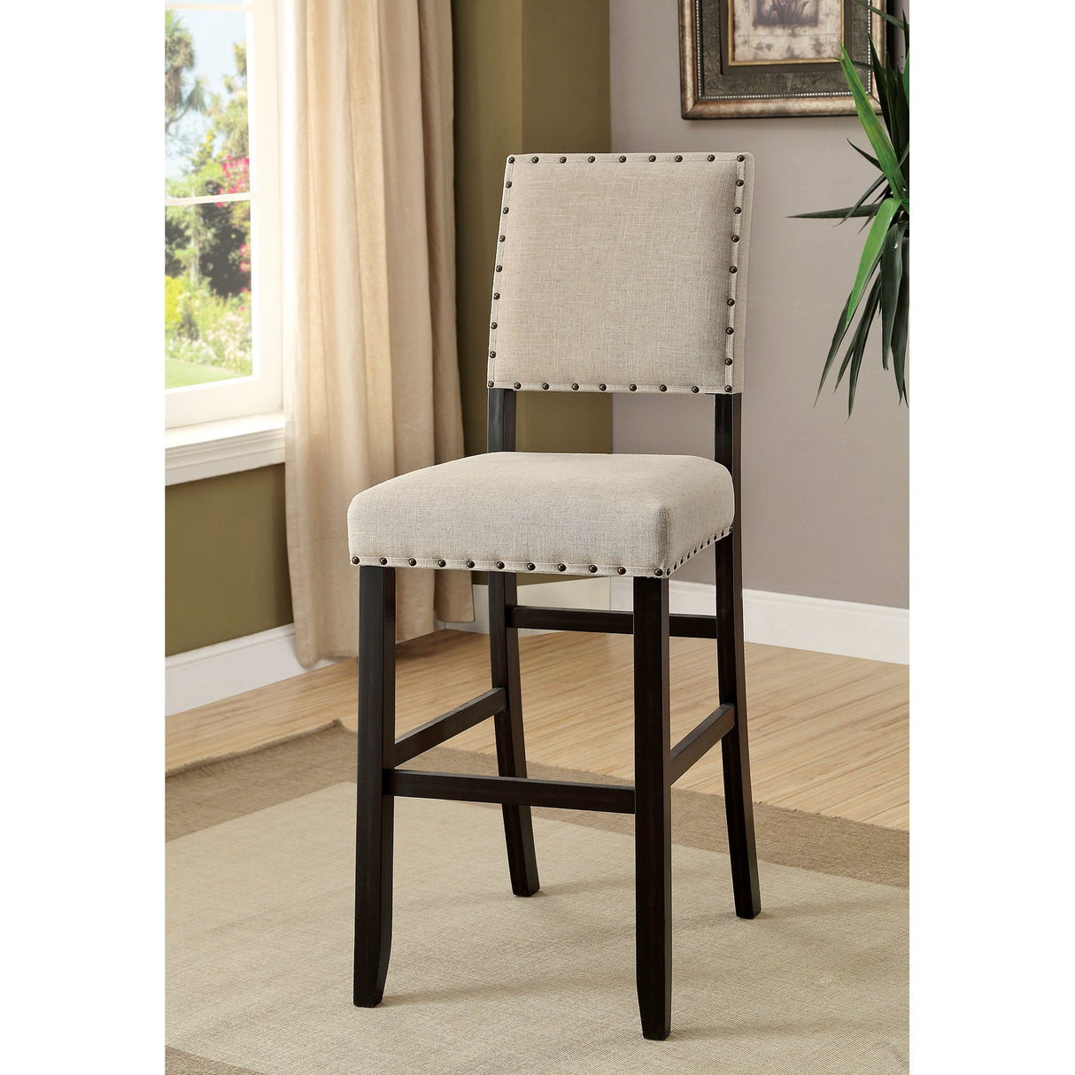 Sania 5 Pc Bar Table Set Black