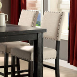 Sania 7 Pc Counter Ht Table Set Rustic