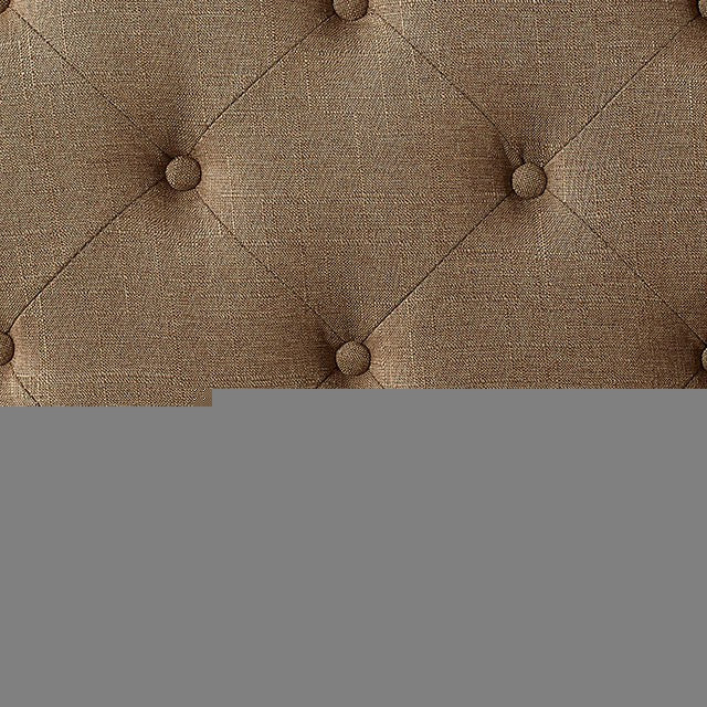 Carly Cal.King, E.King, Full, & Queen Bed Grey & Brown