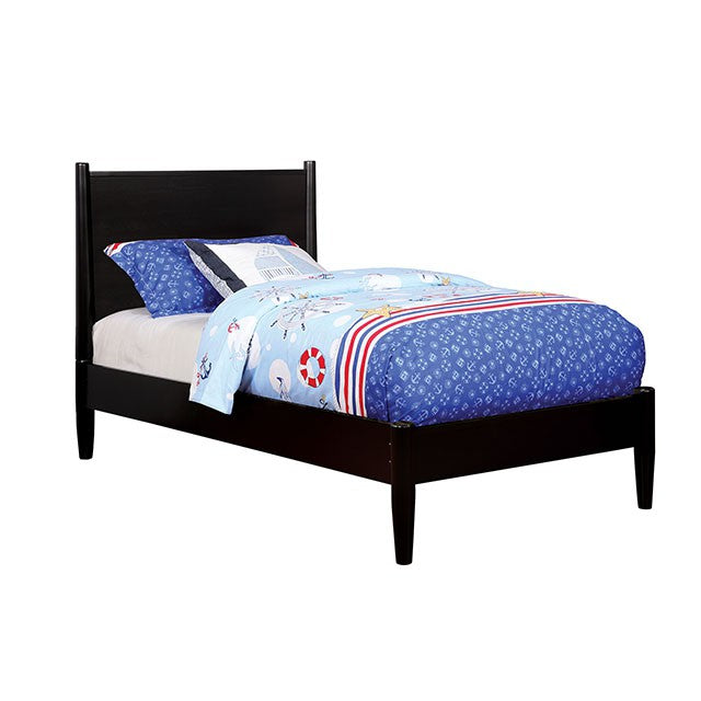 Lennart Bed Oak, Black, Gray, & White