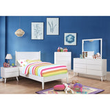 Lennart Bed Oak, Black, Gray, & White