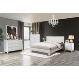 Velen Bed Black & White
