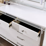 Brachium Queen Bedroom Set Silver