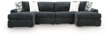 Midnight-Madness Sectional with Chaise