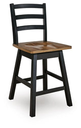 Wildenauer Counter Height Swivel Barstool