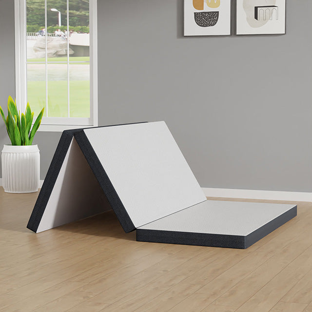 Hollyhock 3" Full Tri-Fold Memory Foam Topper