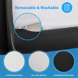 Hollyhock 3" Twin Tri-Fold Memory Foam Topper