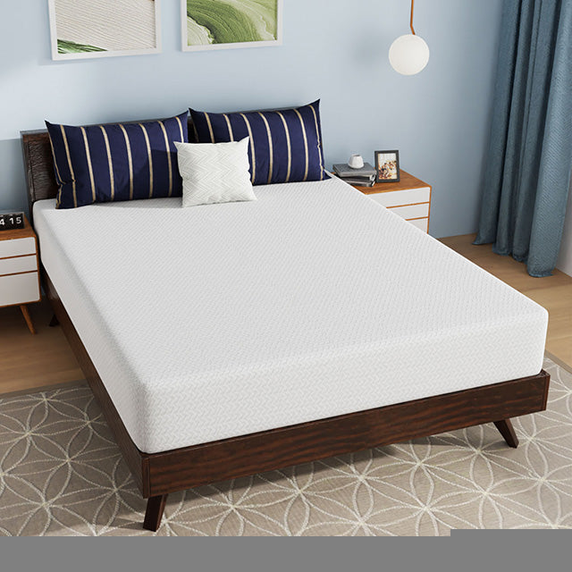 Nasturtium 10" Queen Bamboo Charcoal Infused Memory Foam
