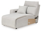 Modmax II Power Reclining Sectional with Chaise and Consoles