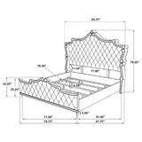 Antonella Panel Bed