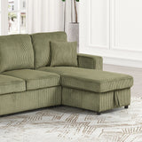 Yves Sectional Green