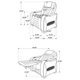 Zuma Dual Power Reclining Sofa Set