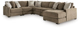 Camellia-Court Sectional with Chaise
