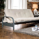 KNOX White 8" White Futon Mattress w/ Inner Spring