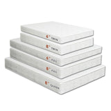 Daisy White 6" Bunkie Board Combo Mattress