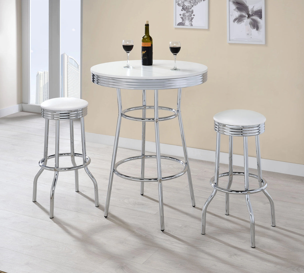 Retro Bar Table Set