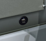 Danbury Makeup Vanity Table with LED Mirror and Stool