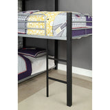 Aubrey Sand Black Twin Triple Decker Bed