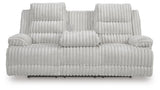 Rhines Falls Power Reclining Sofa with Drop Down Table
