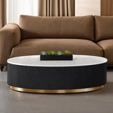 Virden Oval Cocktail Table