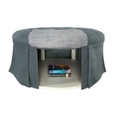 Claes Round Ottoman