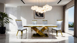Palazzo 7 Pc Dining Table Set