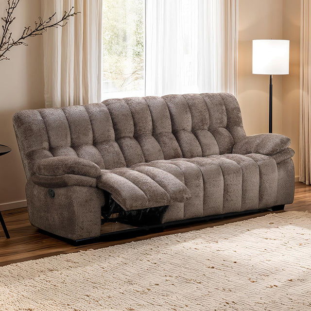 Hieronymus Manual Sofa Brown