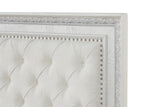 Stella Mia E.King & Queen Bed White & White
