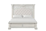 Promenade Bed Dark Brown & White