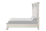 Promenade Bed Dark Brown & White