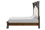 Promenade E.King & Queen Bed Brown & White