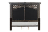 Promenade Bed Dark Brown & White